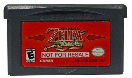 Zelda Minish Cap [Not for Resale] - Game Boy Advance