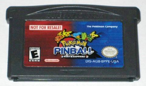 Pokemon Pinball Ruby and Sapphire [Not for Resale] - Game Boy Advance