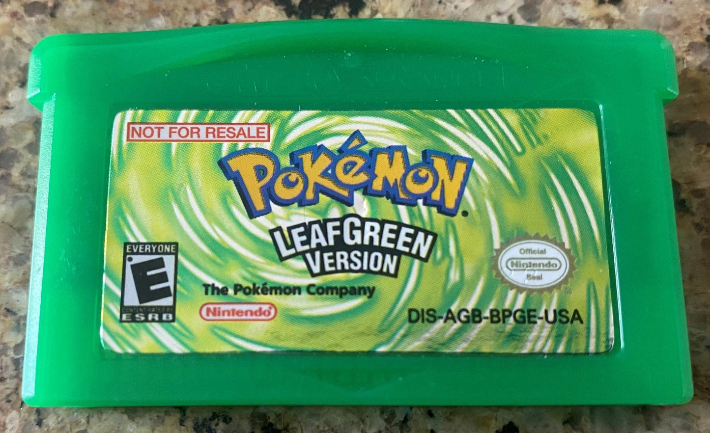 Pokemon LeafGreen Version [Not for Resale] - Game Boy Advance