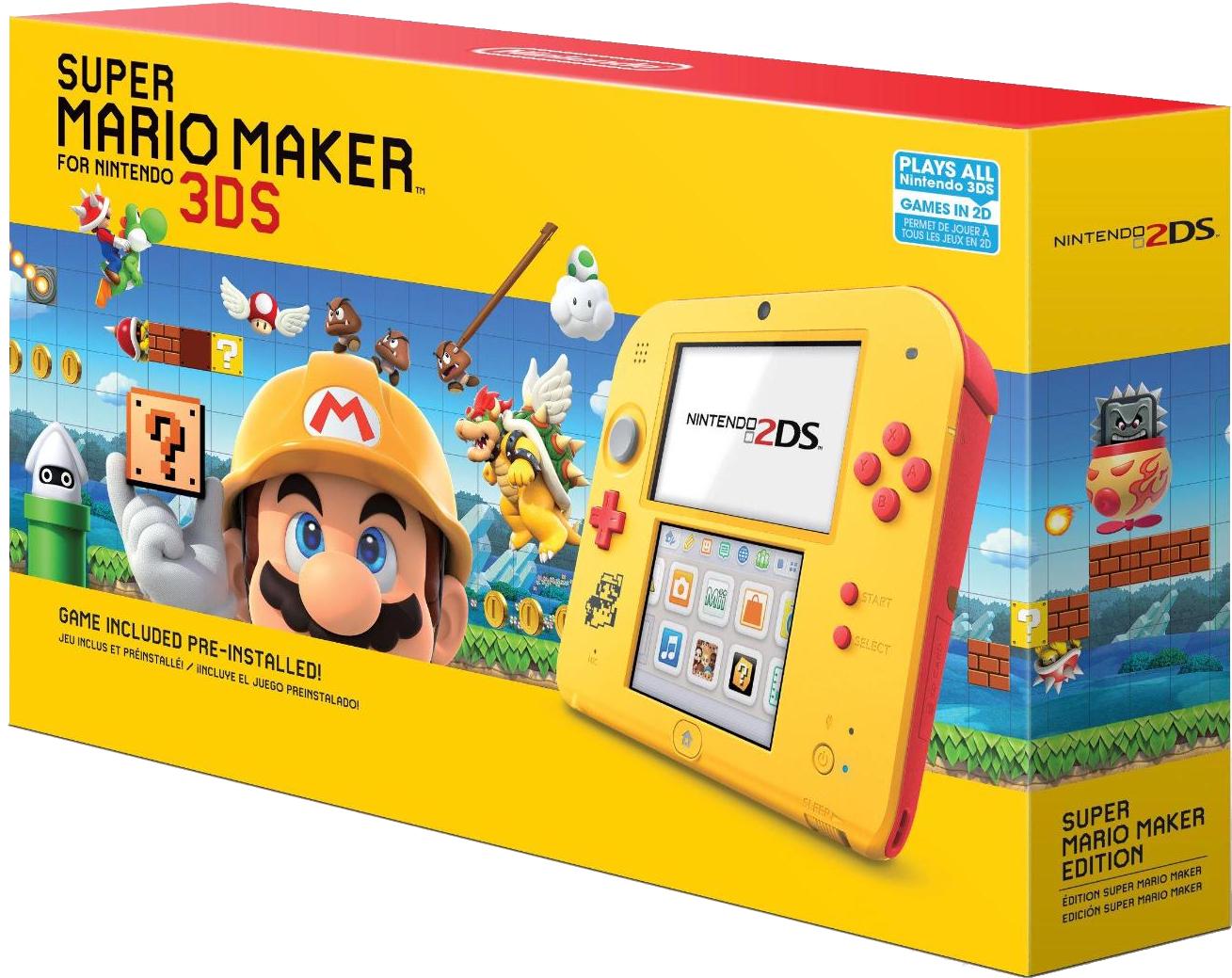 Nintendo 2DS Super Mario Maker Edition - Nintendo 3DS