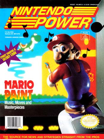 [Volume 39] Mario Paint - Nintendo Power