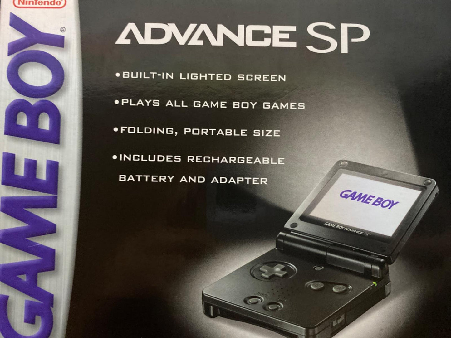 Gameboy advance sp onyx - Game Boy Advance