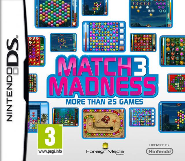 Match 3 Madness - PAL Nintendo DS [Import]