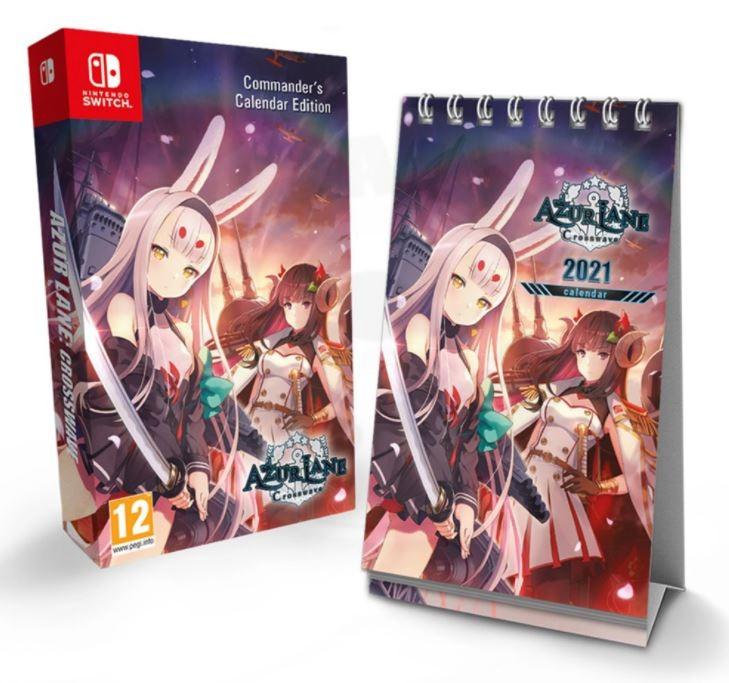 Azur Lane: Crosswave [Commander's Calendar Edition] - PAL Nintendo Switch [Import]