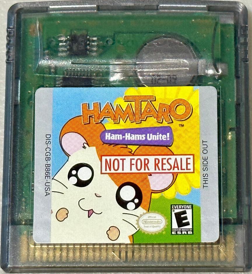Hamtaro Ham-Hams Unite [Not For Resale] - Game Boy Color
