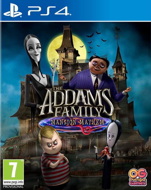 The Addams Family: Mansion Mayhem - PAL Playstation 4 [Import]
