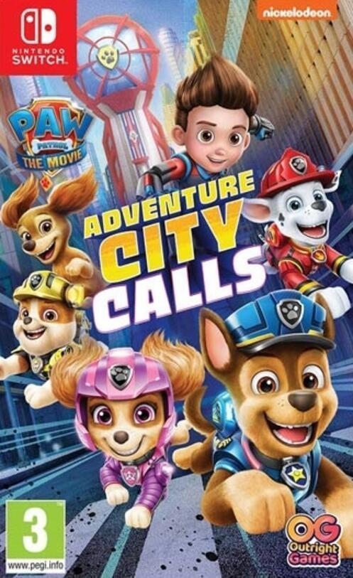 PAW Patrol The Movie: Adventure City Calls - PAL Nintendo Switch [Import]