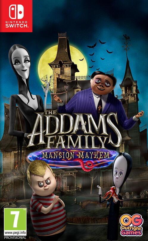 The Addams Family: Mansion Mayhem - PAL Nintendo Switch [Import]