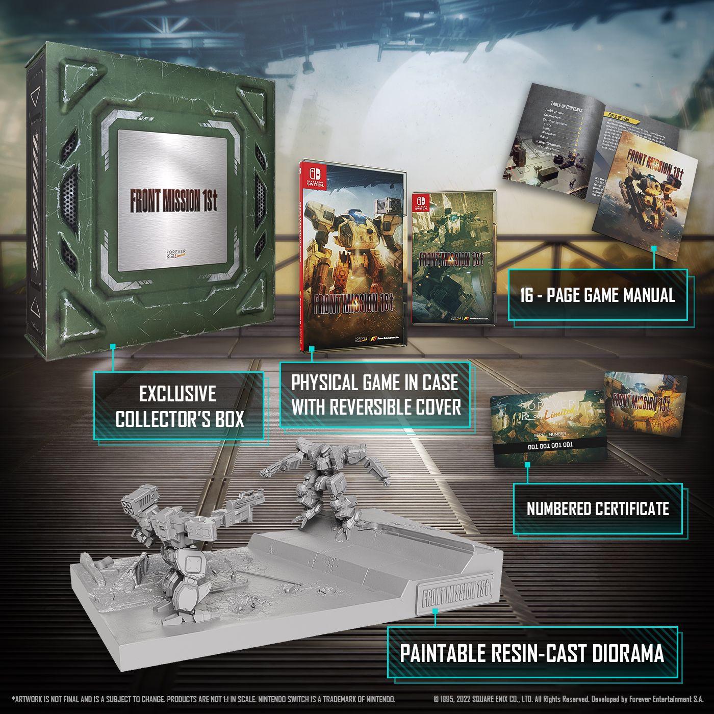 Front Mission 1st Remake [Strictly Limited] - PAL Nintendo Switch [Import]