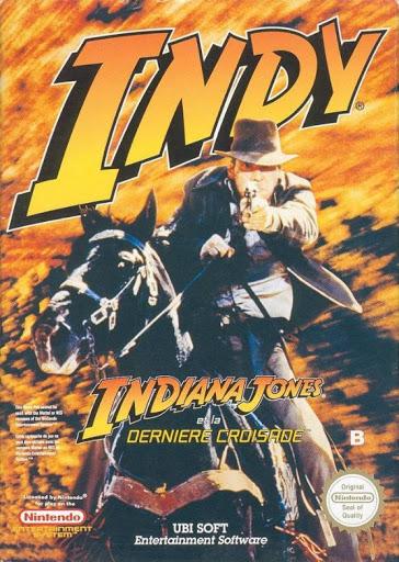 Indiana Jones and the Last Crusade - PAL NES [Import]