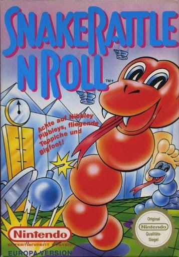 Snake Rattle n Roll - PAL NES [Import]