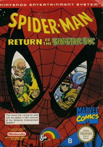 Spiderman Return of the Sinister Six - PAL NES [Import]