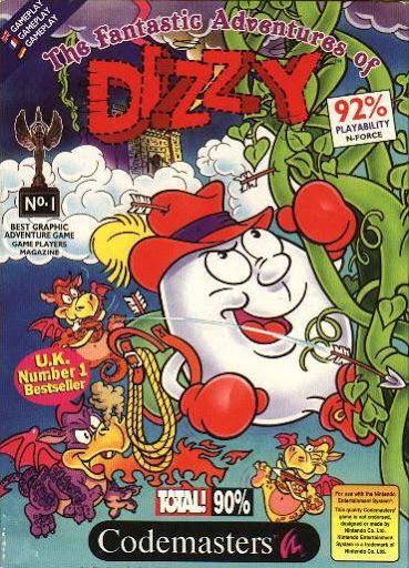Fantastic Adventures of Dizzy - PAL NES [Import]