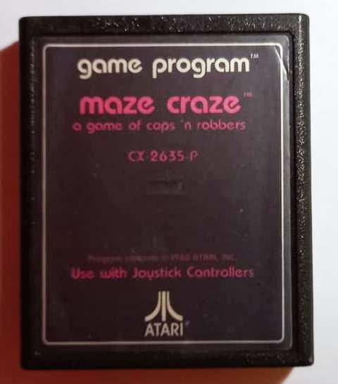Maze Craze [Text Label] - Atari 2600