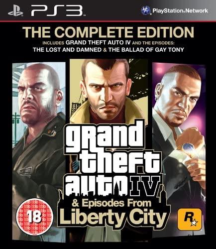 Grand Theft Auto IV & Episodes From Liberty City: Complete Edition - PAL Playstation 3 [Import]