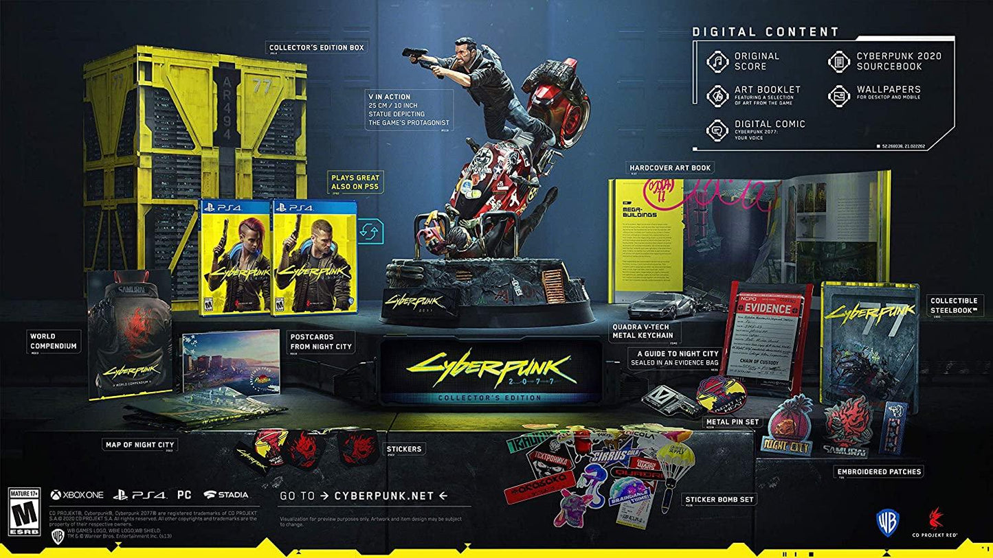 Cyberpunk 2077 [Collector's Edition] - PlayStation 4