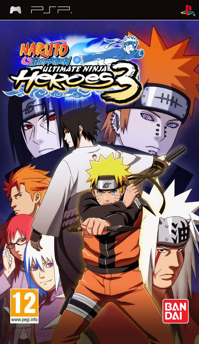 Naruto Shippuden: Ultimate Ninja Heroes 3 - PAL PSP [Import]