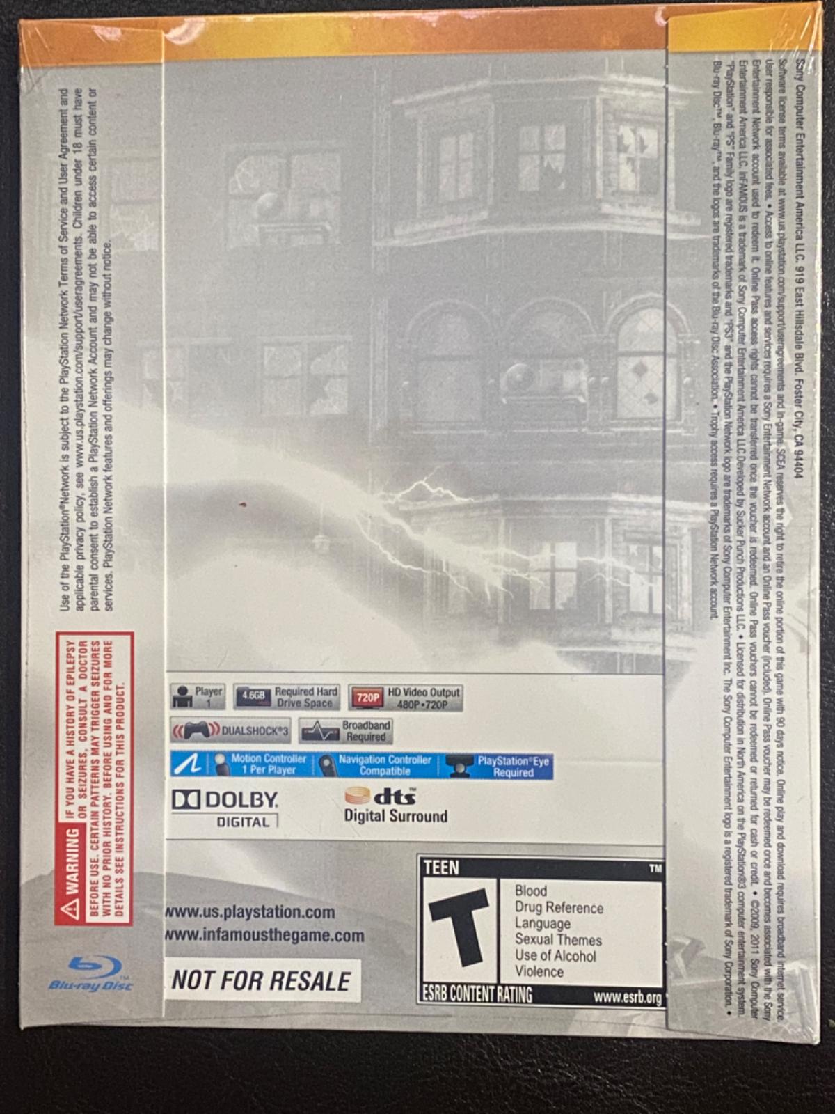 inFamous 2 Collection [Not For Resale] - PlayStation 3