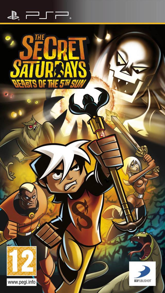 The Secret Saturdays: Beasts of the 5th Sun - PAL PSP [Import]