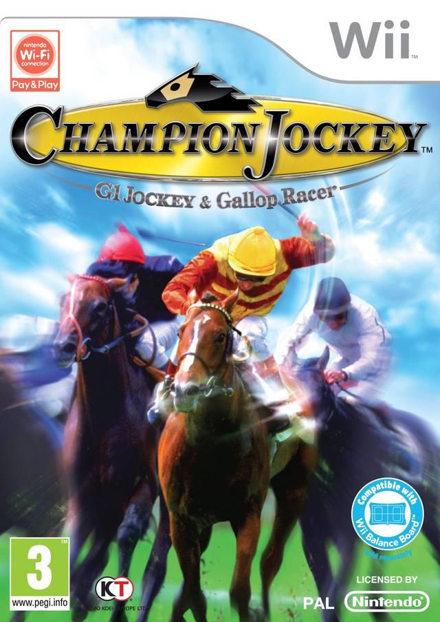 Champion Jockey: G1 Jockey & Gallop Racer - PAL Wii [Import]