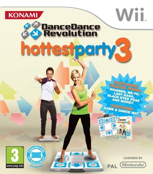 Dance Dance Revolution Hottest Party 3 - PAL Wii [Import]