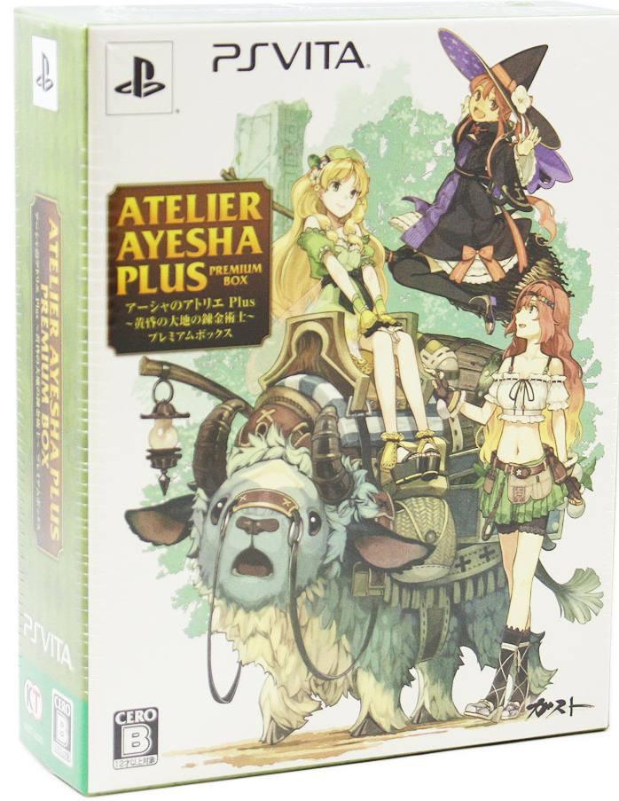 Atelier Ayesha Plus: Koukon no Daichi no Renkinjutsu [Premium Box] - JP Playstation Vita [Import]