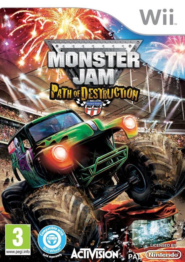 Monster Jam: Path of Destruction - PAL Wii [Import]