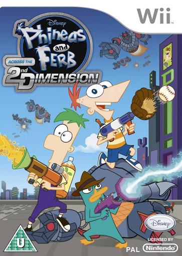 Phineas and Ferb: Across the 2nd Dimension - PAL Wii [Import]