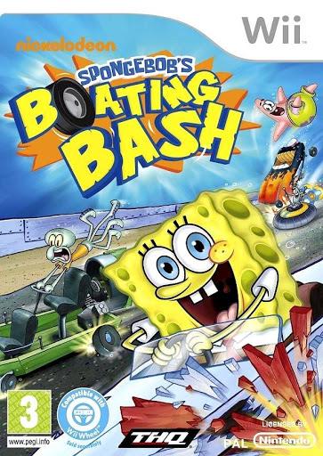 SpongeBob's Boating Bash - PAL Wii [Import]