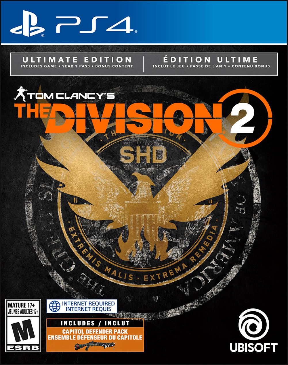 Tom Clancy's The Division 2 [Ultimate Edition] - PlayStation 4