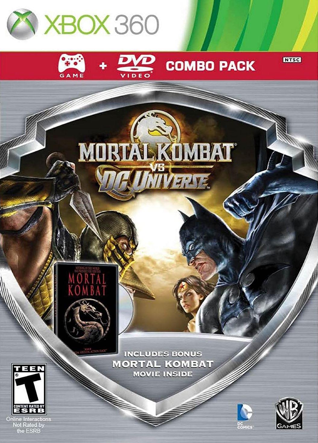 Mortal Kombat vs. DC Universe [Silver Shield] - Xbox 360