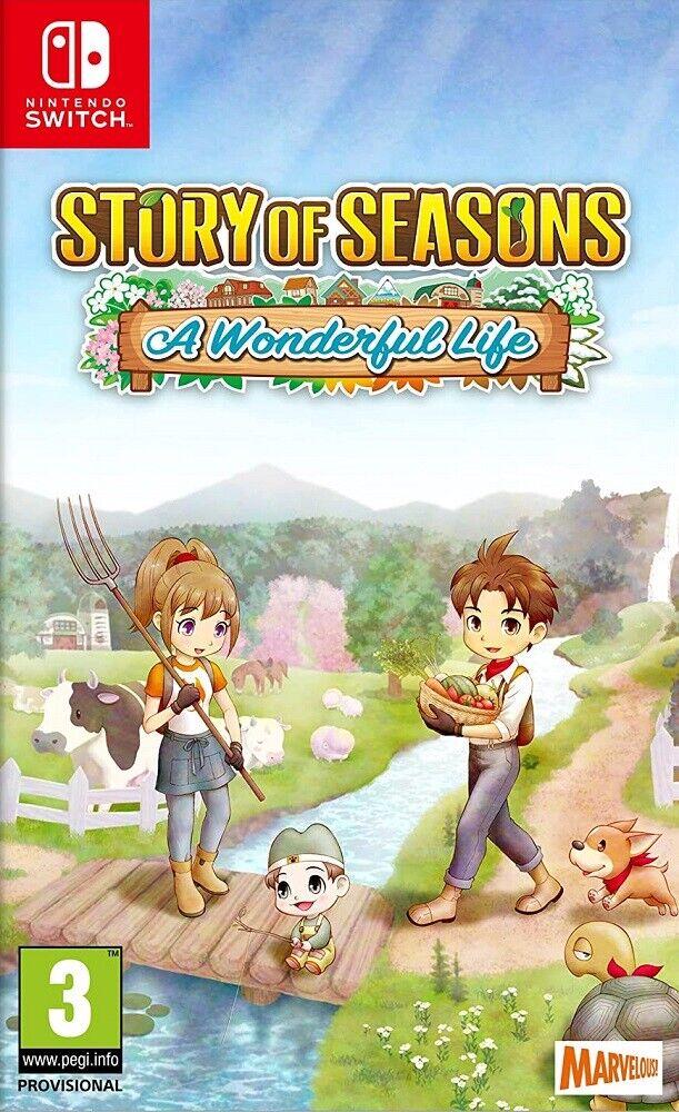 Story of Seasons: A Wonderful Life - PAL Nintendo Switch [Import]