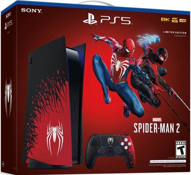 Playstation 5 [Marvel Spiderman 2 Limited Edition Console] - PlayStation 5