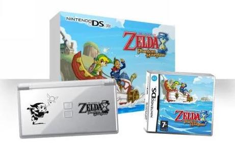 Nintendo DS Lite [Zelda Phantom Hourglass Edition] - Nintendo DS