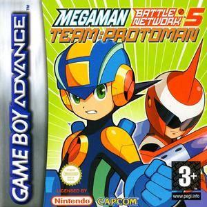 Mega Man Battle Network 5: Team Protoman - PAL Game Boy Advance [Import]