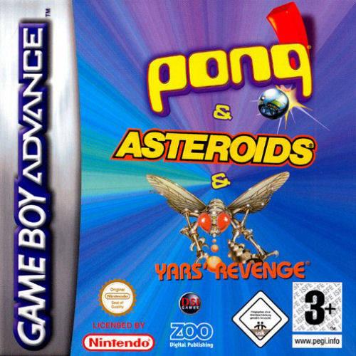 Pong & Asteroids & Yar's Revenge - PAL Game Boy Advance [Import]