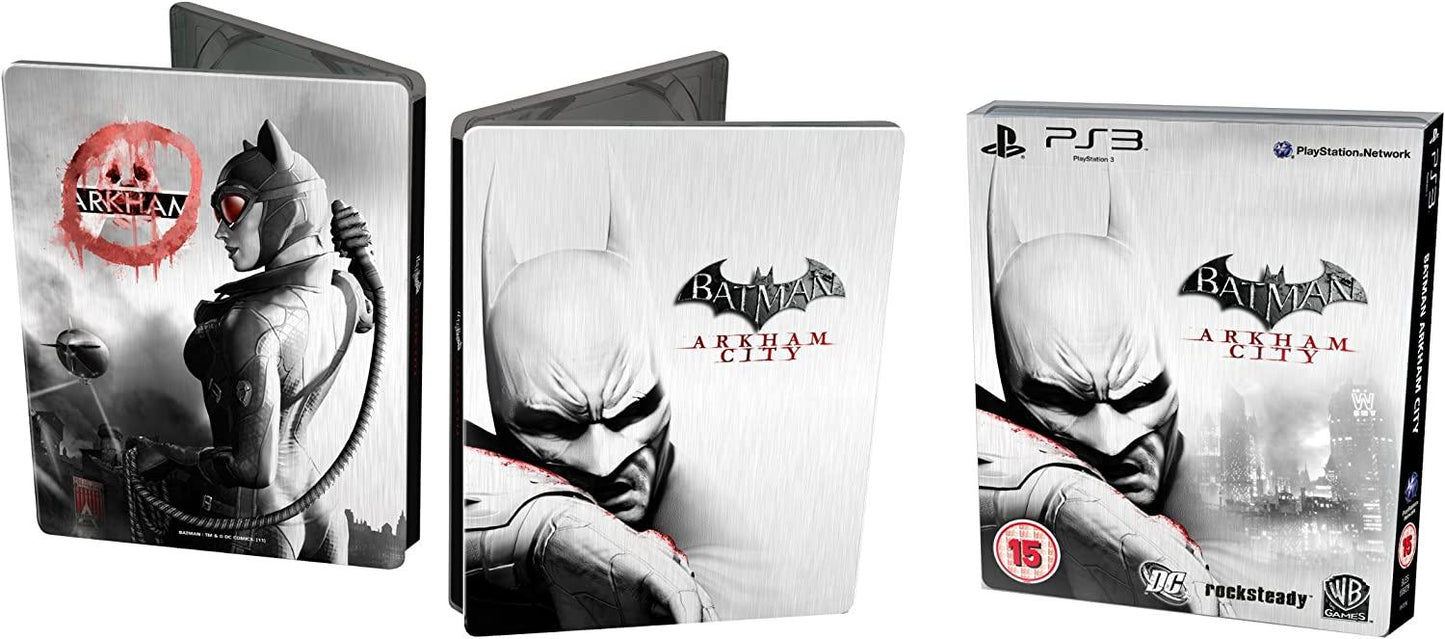 Batman Arkham City [Catwoman Steelbook Edition] - PAL Playstation 3 [Import]
