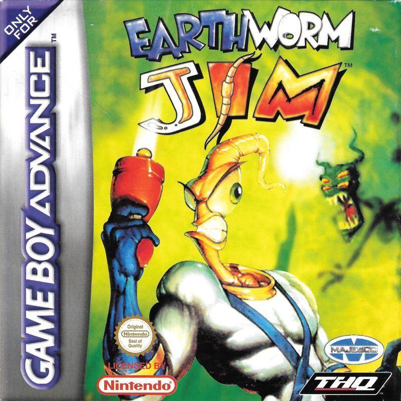 Earthworm Jim - PAL Game Boy Advance [Import]