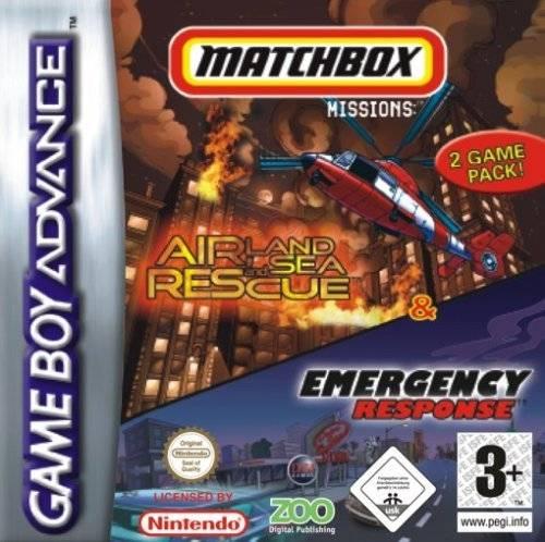 Matchbox Missions Air Land & Sea Rescue & Emergency Response - PAL Game Boy Advance [Import]