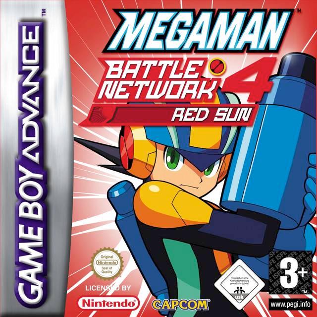Mega Man Battle Network 4: Red Sun - PAL Game Boy Advance [Import]