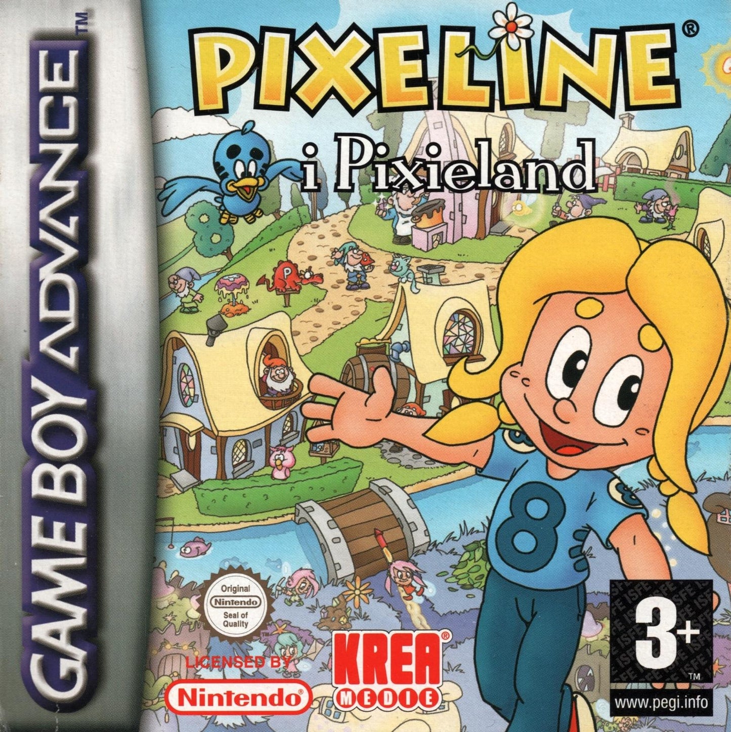 Pixeline i Pixieland - PAL Game Boy Advance [Import]