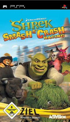 Shrek Smash n' Crash Racing - PAL PSP [Import]