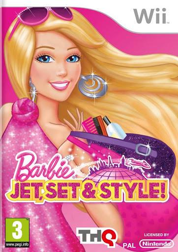 Barbie: Jet, Set & Style - PAL Wii [Import]