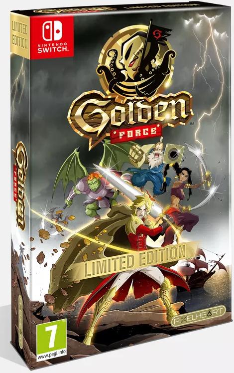Golden Force [Limited Edition] - PAL Nintendo Switch [Import]