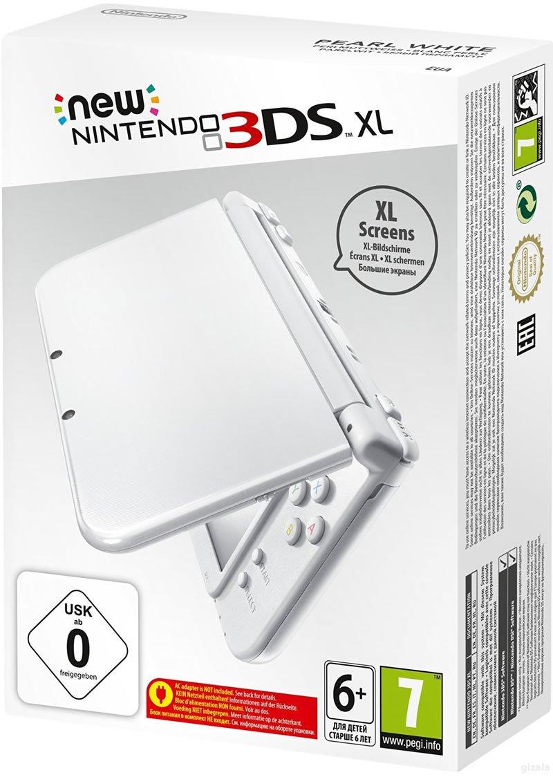 New Nintendo 3DS XL Pearl White - PAL Console [Import]