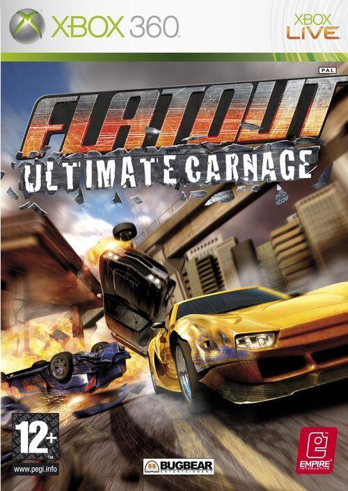 Flatout Ultimate Carnage - PAL Xbox 360 [Import]