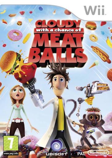 Cloudy with a Chance of Meatballs - PAL Wii [Import]