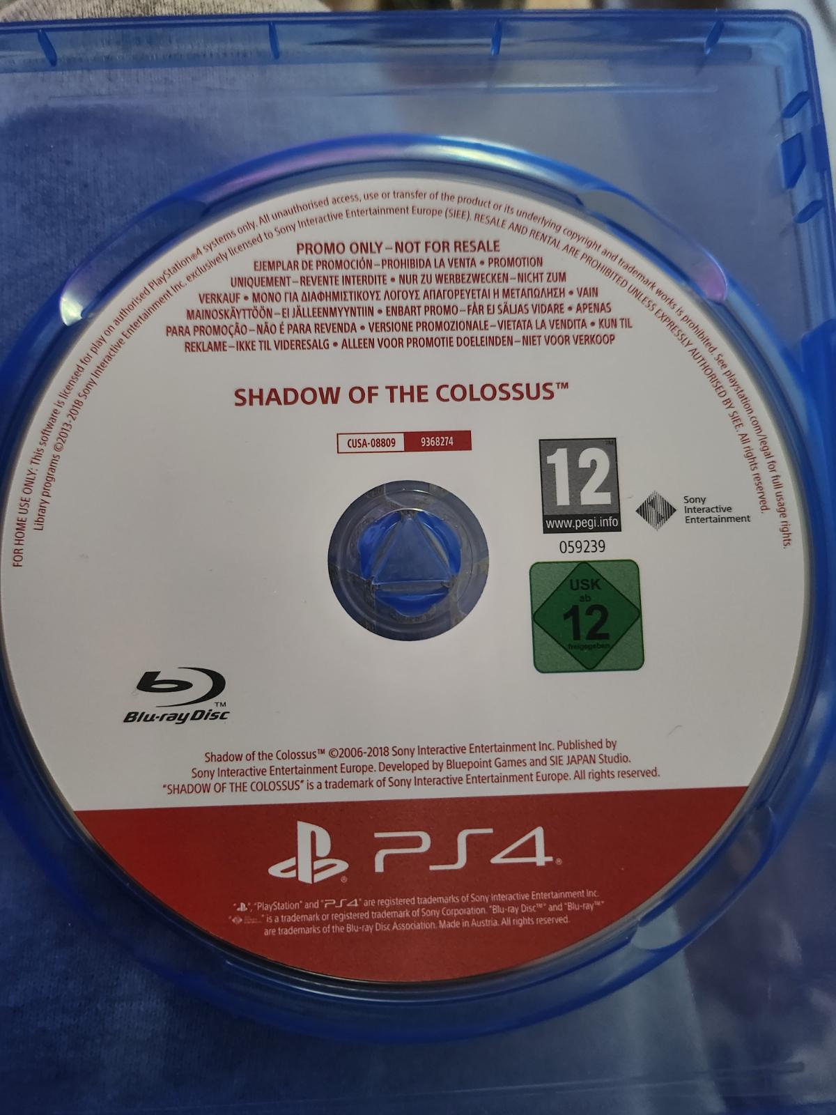 Shadow of the Colossus [Not for Resale] - PAL Playstation 4 [Import]