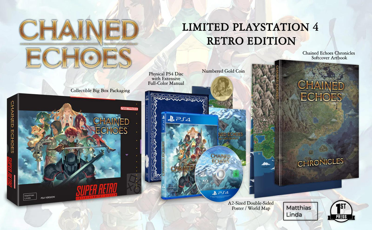 Chained Echoes [Retro Edition] - PAL Playstation 4 [Import]