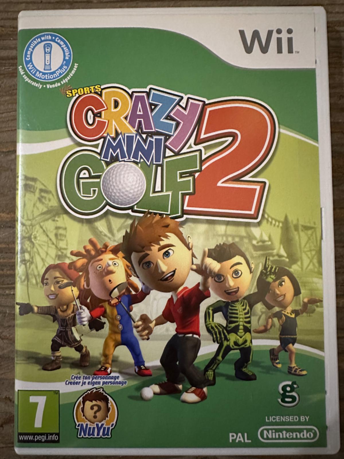 Crazy Mini Golf 2 - PAL Wii [Import]